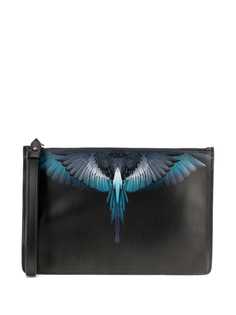 Marcelo Burlon County Of Milan клатч с принтом Wings