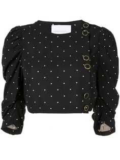 Alice Mccall топ Oscar с узором в горох
