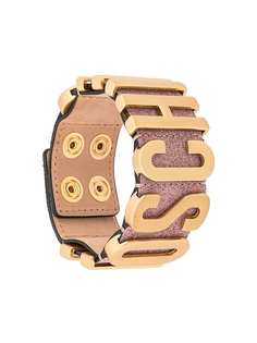 Moschino браслет с логотипом
