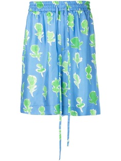 Prabal Gurung twill combo basketball shorts