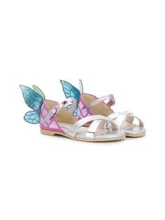 Sophia Webster Mini сандалии с декором в форме бабочки
