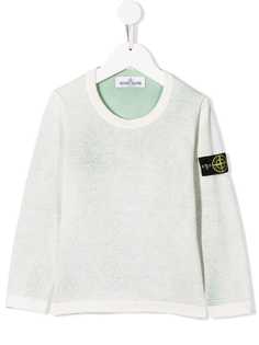 Stone Island Junior свитер тонкой вязки