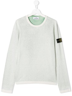 Stone Island Junior свитер тонкой вязки