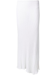 Jacquemus трикотажная юбка с разрезом сбоку