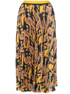 Manning Cartell плиссированная юбка с графическим принтом