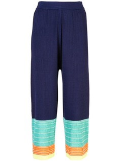 i-am-chen cropped ribbed trousers