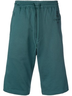 Y-3 jersey jogger shorts