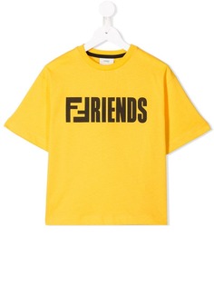 Fendi футболка с принтом Friends