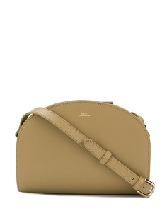 A.P.C. double zip cross body bag