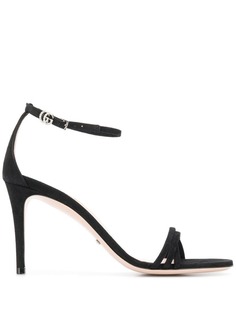 Gucci open toe stiletto sandals