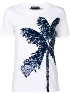 Sport Max Code sequin palm tree T-shirt