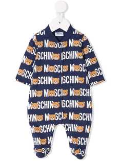 Moschino Kids пижама с логотипом