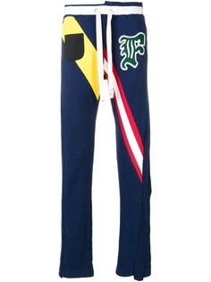 Facetasm stripe detail track pants