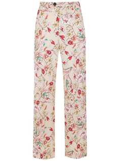 À La Garçonne брюки Verano с принтом