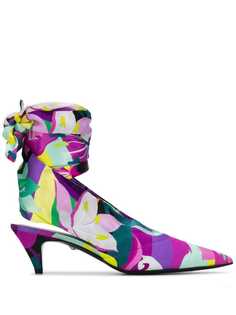 Just Cavalli floral pumps