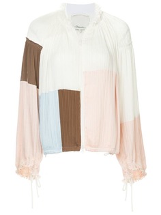 3.1 Phillip Lim спортивный жакет дизайна пэчворк