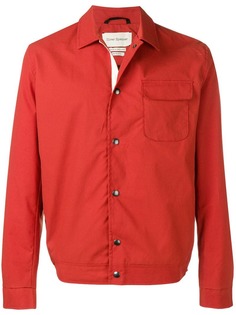 Oliver Spencer вощеная куртка-рубашка