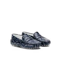 Tods Kids лоферы Mocassino