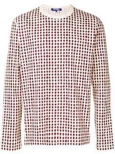 Junya Watanabe MAN футболка с цветочным принтом