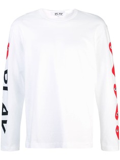 Comme Des Garçons Play футболка с длинными рукавами
