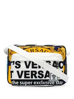 Versace сумка-мессенджер с принтом