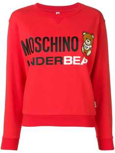 Moschino толстовка с принтом Underbear