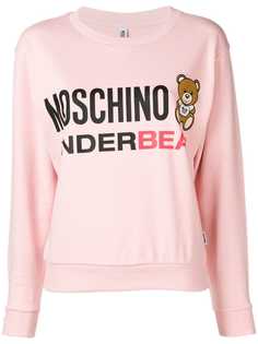 Moschino толстовка с принтом Underbear