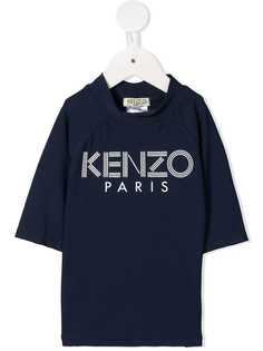 Kenzo Kids футболка оверсайз с логотипом