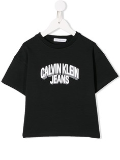 Calvin Klein Kids футболка с логотипом