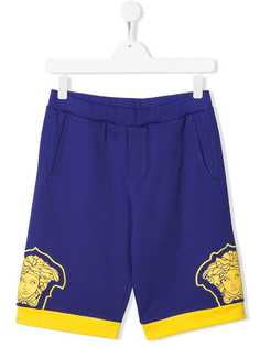 Young Versace шорты с изображением медузы