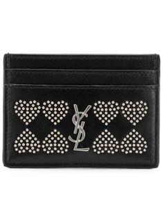 Saint Laurent визитница с монограммами