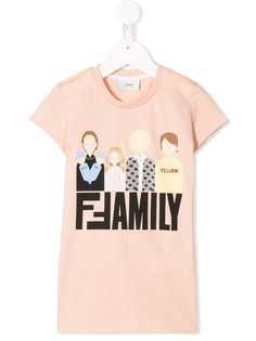 Fendi футболка Family