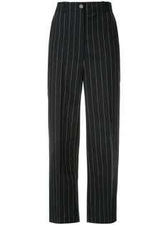 Nehera Publyn pinstripe canvas trousers