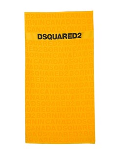 Dsquared2 пляжное полотенце с логотипом