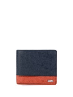Boss Hugo Boss двухцветный бумажник