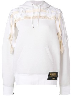 Sacai худи с аппликацией