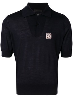 Prada small logo polo shirt