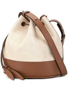 Hunting Season contrasting bucket bag