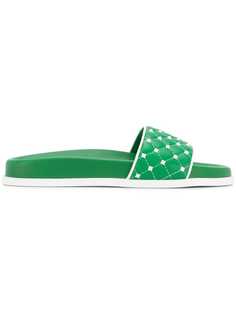 Valentino шлепанцы Valentino Garavani Free Rockstud Spike