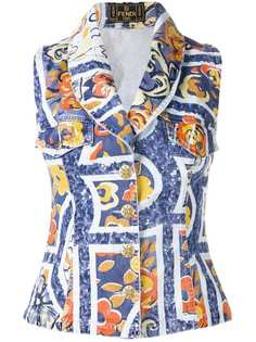 Fendi Vintage джинсовый топ 1990-х годов