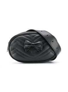 Monnalisa поясная сумка с бантом