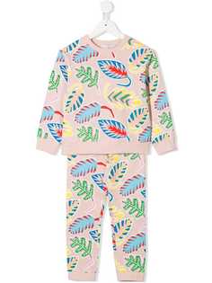 Stella Mccartney Kids спортивный костюм с принтом Tropical