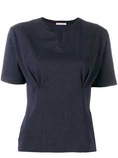 Marni футболка c V-образным вырезом