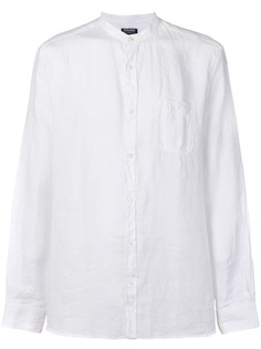 Woolrich рубашка с воротником-стойкой