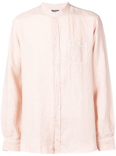 Woolrich рубашка с воротником-стойкой