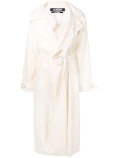 Jacquemus длинный тренч