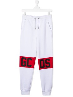 Gcds Kids спортивные брюки с контрастными полосками и логотипом