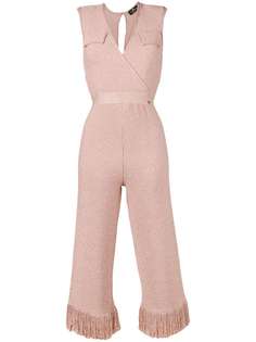 Elisabetta Franchi комбинезон с бахромой
