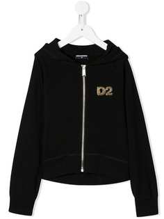 Dsquared2 Kids худи с логотипом и пайетками