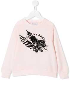 Givenchy трикотажный джемпер с логотипом